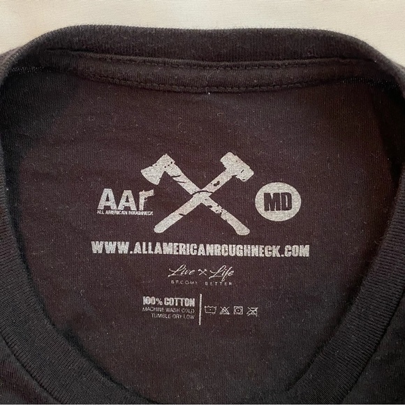 ALL AMERICAN ROUGHNECK We The People Shirt - Picture 7 of 7